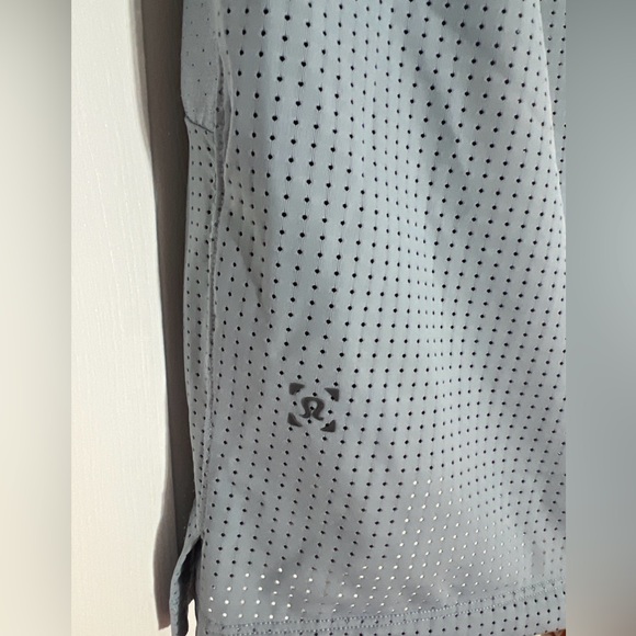 Men’s Athletic Wear Lululemon Step Back Short Size Large Blue Color, Comp.Lining - Picture 5 of 6